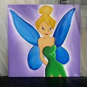 Tinkerbell Painting Wall Art